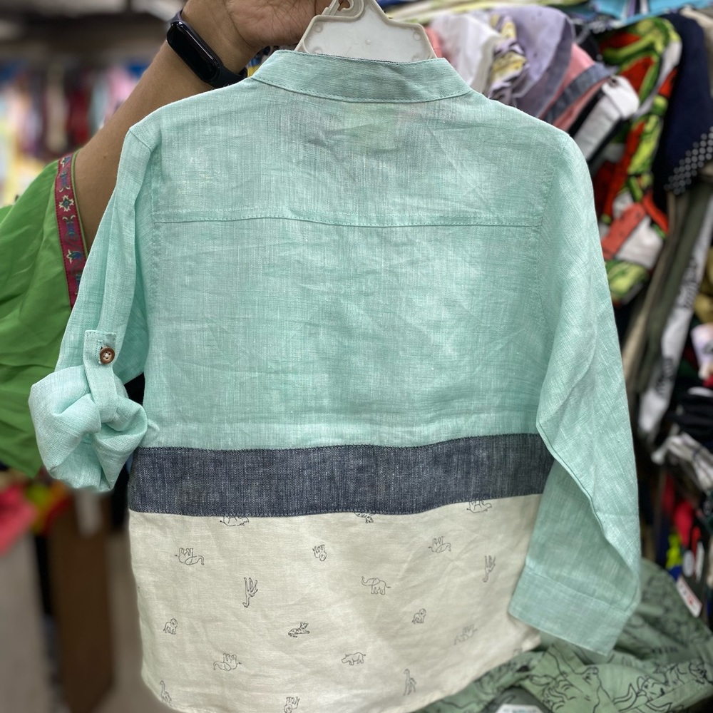 Boys Dress Shirt for 3 years old kid.